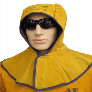 友盟AP-3000Y金黃色皮全護(hù)式焊帽
